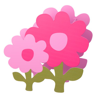 Stiftehalter in Blumen-Form