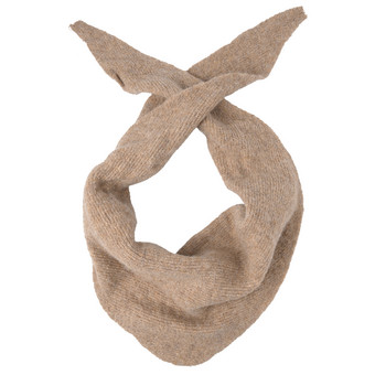 Damen Dreiecksschal mit Woll-Anteil