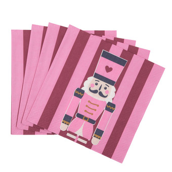 20 Servietten im weihnachtlichen Design