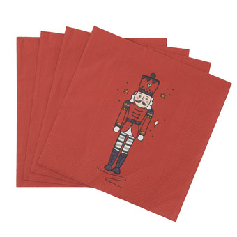 20 Servietten im weihnachtlichen Design