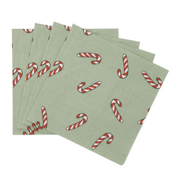 20 Servietten im weihnachtlichen Design