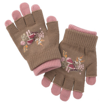 2 Paar Mädchen Handschuhe mit Motiv