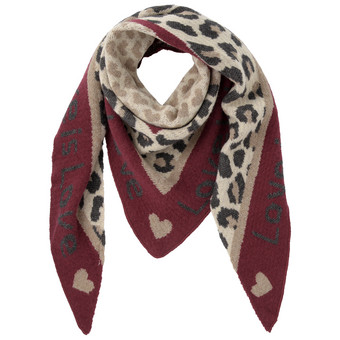 Damen Winterschal mit Mustermix