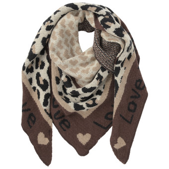 Damen Winterschal mit Mustermix