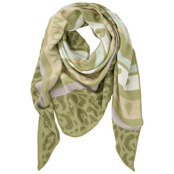 Damen Schal mit Muster-Mix
