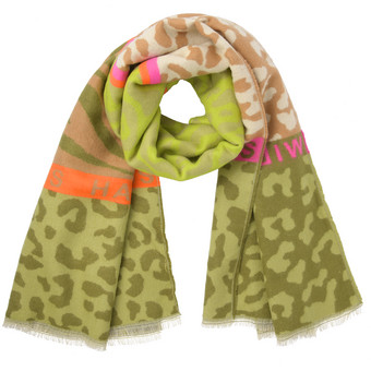 Dames sjaal met dierenprint