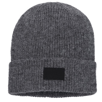 Jungen Strickmütze mit Aufnäher