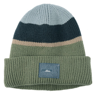 Jungen Strickmütze aus Rippstrick