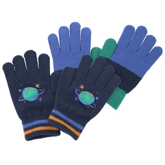 2 Paar Jungen Handschuhe im Set
