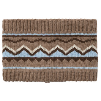 Baby Snood mit Norweger-Muster