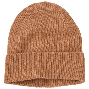 Damen Strickmütze mit Umschlag