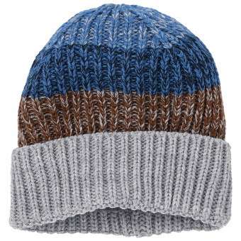 Jungen Strickmütze mit Fleecefutter