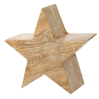 Kleiner Deko-Stern aus Holz