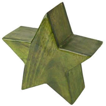 Kleiner Deko-Stern aus Holz