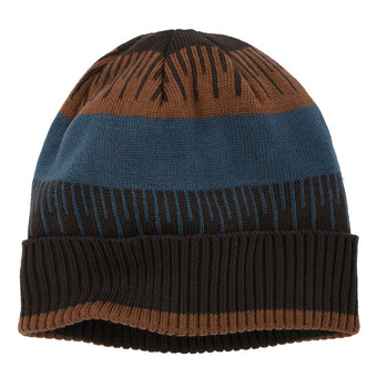 Jungen Strickmütze mit grafischem Muster