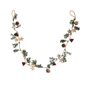Deko-Girlande im weihnachtlichen Design