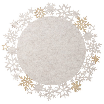 Platzset im weihnachtlichen Design