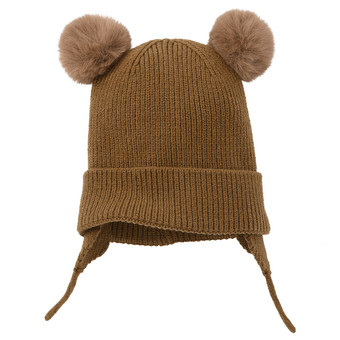 Baby Strickmütze mit Öhrchen
