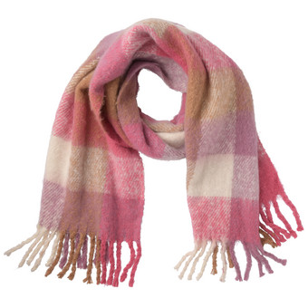 Mädchen Winterschal mit Fransen