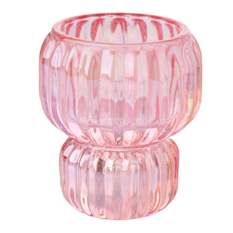 Wendbarer Kerzenhalter aus Glas