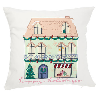 Kissenhülle im weihnachtlichen Design