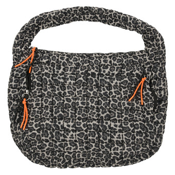 Gesteppter Shopper mit Zipper