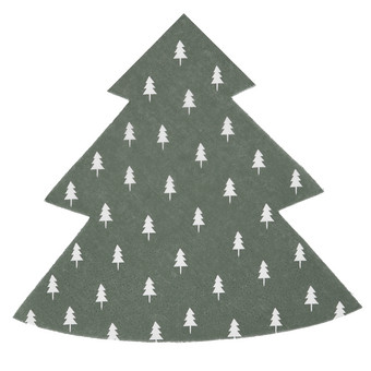 12 Servietten im weihnachtlichen Design
