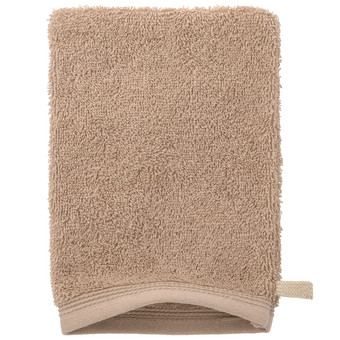Waschhandschuh mit Bordüre
