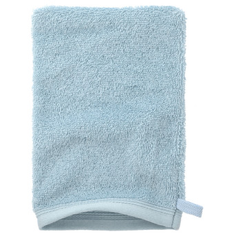 Waschhandschuh mit Bordüre