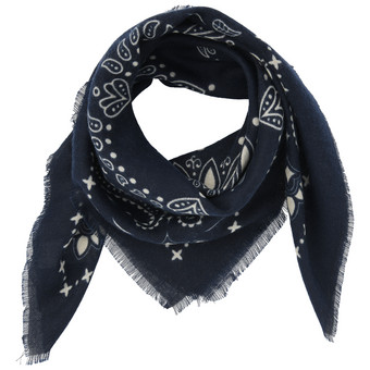Damesdriehoekssjaal met paisleypatroon