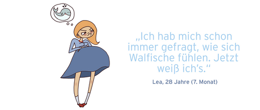 Checklisten Schwangerschaft und Baby - Zitat Lea