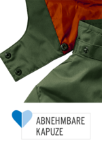abnehmbare Kapuze
