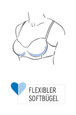 Flexibler Softbügel