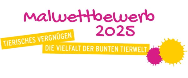Malwettbewerb 2025 Tierisches Vergnügen